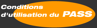 CONDITIONS pass CONDITIONS D4UTILISATION DU pass